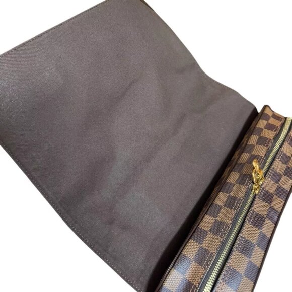 LOUIS VUITTON Shoulder Bag Damier canvas Damier Shelton MM used - Picture 9 of 10